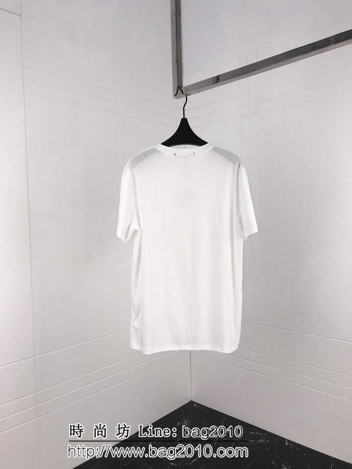 LV路易威登 Lv X SuP聯名款 19早春新款 太陽花趣味公仔印花 絲光棉短袖 情侶款 ydi1971